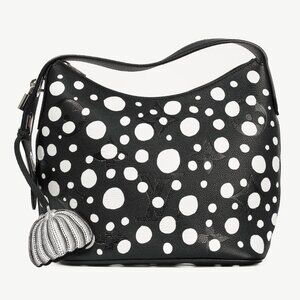 Louis Vuitton x Yayoi Kusama Marshmallow PM Black & White Infinity Dots Bag